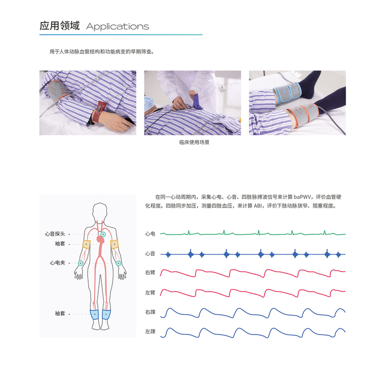 Arteriosclerosis Detector Functions